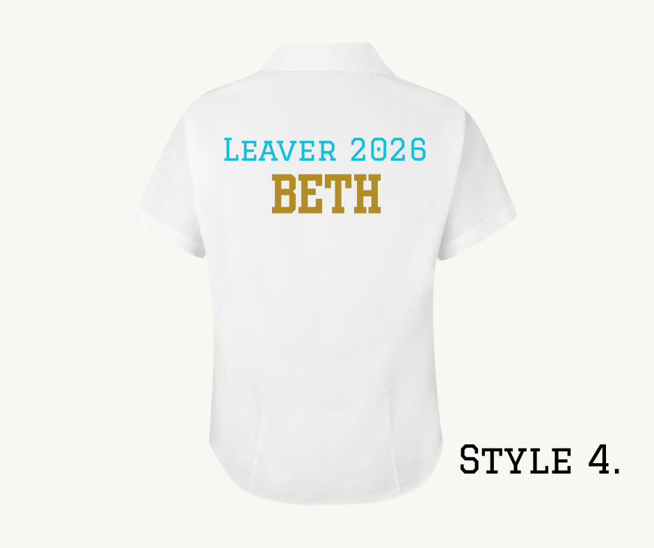 Girls / Boys Year 11 Leavers Shirt