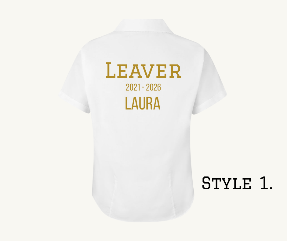 Girls / Boys Year 11 Leavers Shirt