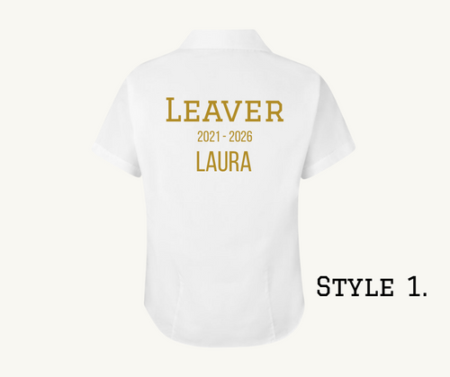 Girls / Boys Year 11 Leavers Shirt